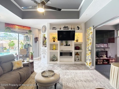 Stunning 3 bedrooms + office, 3 bath + 3 car garage Cabana Pool on Southern Woods Golf Club in Florida - for sale on GolfHomes.com, golf home, golf lot