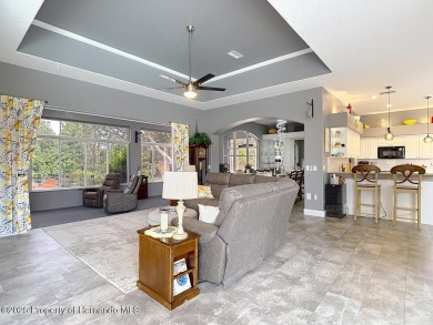 Stunning 3 bedrooms + office, 3 bath + 3 car garage Cabana Pool on Southern Woods Golf Club in Florida - for sale on GolfHomes.com, golf home, golf lot