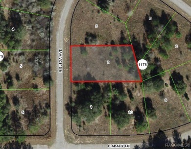 Buildable homesite in Citrus Springs offering an incredible on Citrus Springs Country Club in Florida - for sale on GolfHomes.com, golf home, golf lot