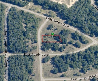Buildable homesite in Citrus Springs offering an incredible on Citrus Springs Country Club in Florida - for sale on GolfHomes.com, golf home, golf lot