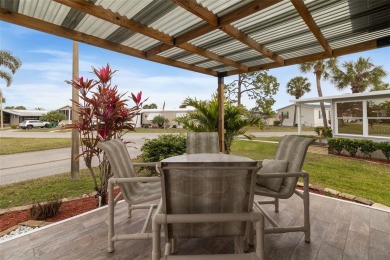 This 1983 Jacobsen Imperial home is situated on a perimeter lot on Maple Leaf Golf and Country Club in Florida - for sale on GolfHomes.com, golf home, golf lot