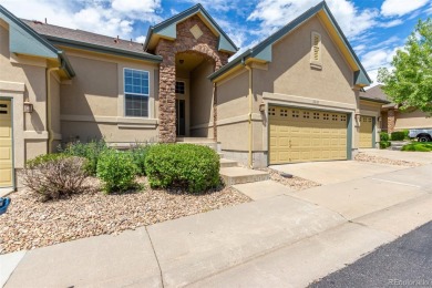 Welcome to this immaculately maintained ranch-style townhome in on Saddle Rock Golf Course in Colorado - for sale on GolfHomes.com, golf home, golf lot