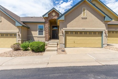 Welcome to this immaculately maintained ranch-style townhome in on Saddle Rock Golf Course in Colorado - for sale on GolfHomes.com, golf home, golf lot