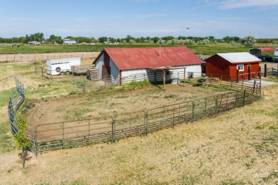 This home is sitting on nearly 6 acres of prime land right off on Gem County Golf Course in Idaho - for sale on GolfHomes.com, golf home, golf lot