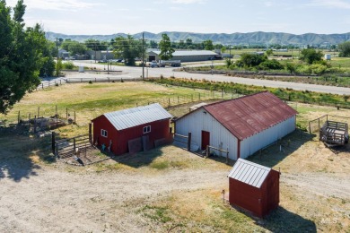 This home is sitting on nearly 6 acres of prime land right off on Gem County Golf Course in Idaho - for sale on GolfHomes.com, golf home, golf lot