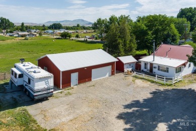 This home is sitting on nearly 6 acres of prime land right off on Gem County Golf Course in Idaho - for sale on GolfHomes.com, golf home, golf lot