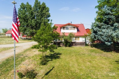 This home is sitting on nearly 6 acres of prime land right off on Gem County Golf Course in Idaho - for sale on GolfHomes.com, golf home, golf lot