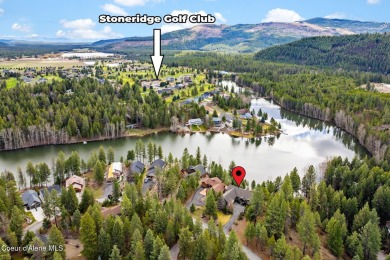 Perched on the peaceful shores of Sans Souci Lake, this on Stoneridge Golf Club in Idaho - for sale on GolfHomes.com, golf home, golf lot