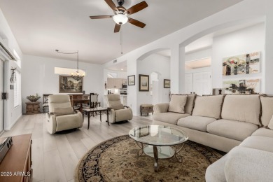 Bright and inviting, this move-in ready home comes fully on Trail Ridge Golf Course in Arizona - for sale on GolfHomes.com, golf home, golf lot