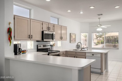 Bright and inviting, this move-in ready home comes fully on Trail Ridge Golf Course in Arizona - for sale on GolfHomes.com, golf home, golf lot