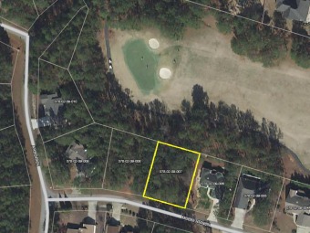 Flat golf course building lot overlooking the 12th hole on the on Tara Golf Club At Savannah Lakes in South Carolina - for sale on GolfHomes.com, golf home, golf lot