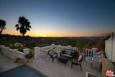 This exceptionally rare two-story view home is on the market for on Woodland Hills Country Club in California - for sale on GolfHomes.com, golf home, golf lot
