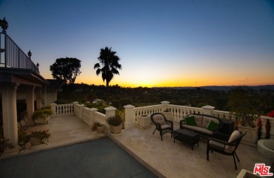 This exceptionally rare two-story view home is on the market for on Woodland Hills Country Club in California - for sale on GolfHomes.com, golf home, golf lot