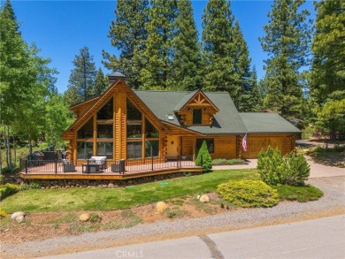 This exquisite custom log home is located in the heart of Bailey on Bailey Creek Golf Course in California - for sale on GolfHomes.com, golf home, golf lot