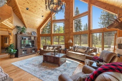 This exquisite custom log home is located in the heart of Bailey on Bailey Creek Golf Course in California - for sale on GolfHomes.com, golf home, golf lot