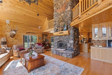 This exquisite custom log home is located in the heart of Bailey on Bailey Creek Golf Course in California - for sale on GolfHomes.com, golf home, golf lot