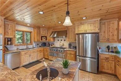 This exquisite custom log home is located in the heart of Bailey on Bailey Creek Golf Course in California - for sale on GolfHomes.com, golf home, golf lot