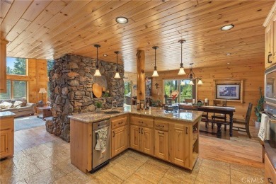 This exquisite custom log home is located in the heart of Bailey on Bailey Creek Golf Course in California - for sale on GolfHomes.com, golf home, golf lot