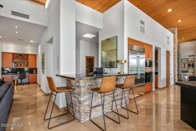 Golf Membership available from seller.  Architecturally Stunning on Desert Mountain Golf Club - Renegade Course in Arizona - for sale on GolfHomes.com, golf home, golf lot