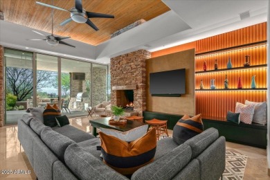 Golf Membership available from seller.  Architecturally Stunning on Desert Mountain Golf Club - Renegade Course in Arizona - for sale on GolfHomes.com, golf home, golf lot
