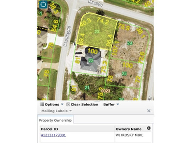 Great oversized corner lot in a deed restricted community. Lot on Rotonda Golf and Country Club The Links Course in Florida - for sale on GolfHomes.com, golf home, golf lot