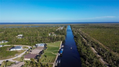This cleared lot in South Gulf Cove is surrounded by beautiful on Rotonda Golf and Country Club - Long Marsh  in Florida - for sale on GolfHomes.com, golf home, golf lot