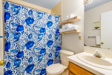 Nestled in Eaton Village, this second-floor 2-bed, 2-bath condo on Ocean Edge Resort and Golf Club in Massachusetts - for sale on GolfHomes.com, golf home, golf lot