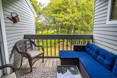 Nestled in Eaton Village, this second-floor 2-bed, 2-bath condo on Ocean Edge Resort and Golf Club in Massachusetts - for sale on GolfHomes.com, golf home, golf lot