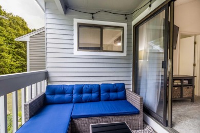Nestled in Eaton Village, this second-floor 2-bed, 2-bath condo on Ocean Edge Resort and Golf Club in Massachusetts - for sale on GolfHomes.com, golf home, golf lot