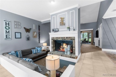 Welcome to this BEAUTIFULLY updated home nestled on the 18TH on Sugarmill Woods Golf and Country Club in Florida - for sale on GolfHomes.com, golf home, golf lot