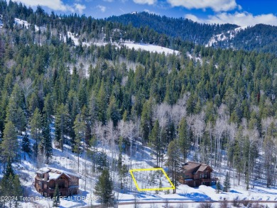 This exceptional cabin site at Teton Springs is perfectly on Teton Springs Resort and Club in Idaho - for sale on GolfHomes.com, golf home, golf lot