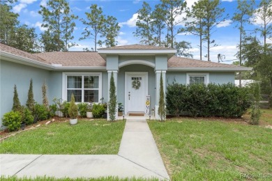 Built in 2020 this beautifully appointed 3 bedroom 2 bath home on Citrus Springs Country Club in Florida - for sale on GolfHomes.com, golf home, golf lot