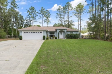 Built in 2020 this beautifully appointed 3 bedroom 2 bath home on Citrus Springs Country Club in Florida - for sale on GolfHomes.com, golf home, golf lot