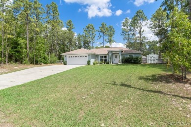 Built in 2020 this beautifully appointed 3 bedroom 2 bath home on Citrus Springs Country Club in Florida - for sale on GolfHomes.com, golf home, golf lot