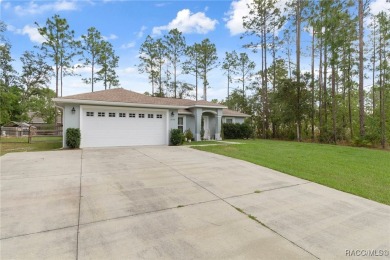 Built in 2020 this beautifully appointed 3 bedroom 2 bath home on Citrus Springs Country Club in Florida - for sale on GolfHomes.com, golf home, golf lot