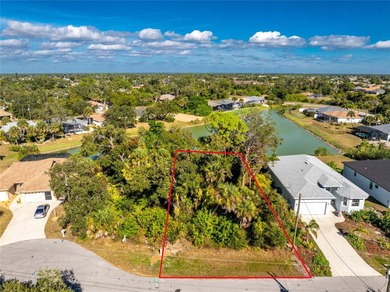 Make your Florida dream come true on this water view lot on a on Rotonda Golf and Country Club The Palms Course in Florida - for sale on GolfHomes.com, golf home, golf lot