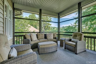 Nestled in the Turning Leaf condominium complex, this mountain on Old Edwards Club in North Carolina - for sale on GolfHomes.com, golf home, golf lot