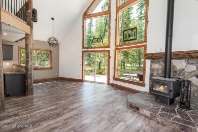 Beautiful year-round cedar home in the desirable Shady Pines on Priest Lake Golf and Tennis Club in Idaho - for sale on GolfHomes.com, golf home, golf lot