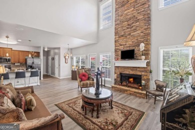 CUSTOM MODEL HOME with RICH UPGRADES and NEW FLOORING AND on Sugar Hill Golf Club in Georgia - for sale on GolfHomes.com, golf home, golf lot