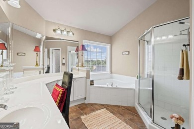 CUSTOM MODEL HOME with RICH UPGRADES and NEW FLOORING AND on Sugar Hill Golf Club in Georgia - for sale on GolfHomes.com, golf home, golf lot