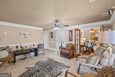 CUSTOM MODEL HOME with RICH UPGRADES and NEW FLOORING AND on Sugar Hill Golf Club in Georgia - for sale on GolfHomes.com, golf home, golf lot