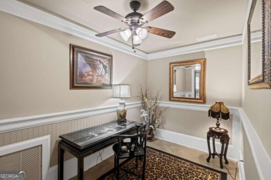 CUSTOM MODEL HOME with RICH UPGRADES and NEW FLOORING AND on Sugar Hill Golf Club in Georgia - for sale on GolfHomes.com, golf home, golf lot