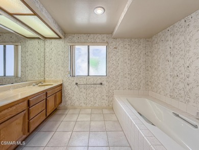 SINGLE-Story Cosmetic Fixer-Upper Pool Home with STUNNING Golf on Sunset Hills Country Club in California - for sale on GolfHomes.com, golf home, golf lot