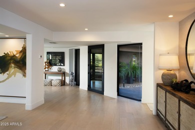 Frank Lloyd Wright inspired home built by Salcito and on Desert Highlands Golf Club in Arizona - for sale on GolfHomes.com, golf home, golf lot