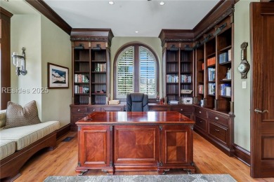 Stunning estate for those who love deeply, live fully  entertain on Wexford Golf Club in South Carolina - for sale on GolfHomes.com, golf home, golf lot