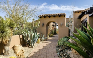 This single level Spanish estate with Desert Mountain Golf on Desert Mountain Golf Club - Renegade Course in Arizona - for sale on GolfHomes.com, golf home, golf lot