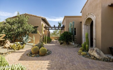 This single level Spanish estate with Desert Mountain Golf on Desert Mountain Golf Club - Renegade Course in Arizona - for sale on GolfHomes.com, golf home, golf lot