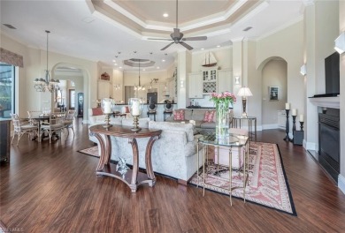 This timeless and elegant residence in Kensington Gardens with a on Kensington Golf and Country Club in Florida - for sale on GolfHomes.com, golf home, golf lot