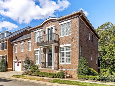 This beautiful home is a hidden gem in the gated community of on Carmel Country Club in North Carolina - for sale on GolfHomes.com, golf home, golf lot