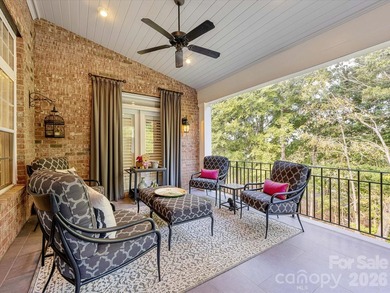 This beautiful home is a hidden gem in the gated community of on Carmel Country Club in North Carolina - for sale on GolfHomes.com, golf home, golf lot